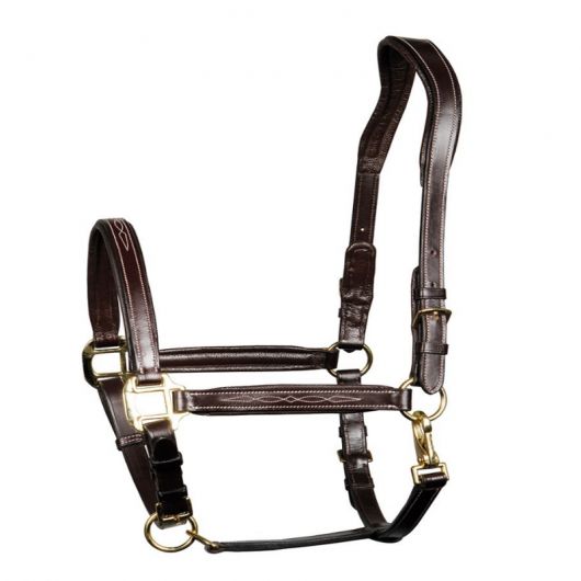 Licol cuir cheval anatomique Supreme noir - Harry's Horse Licol cuir cheval anatomique Supreme marron - Harry's Horse