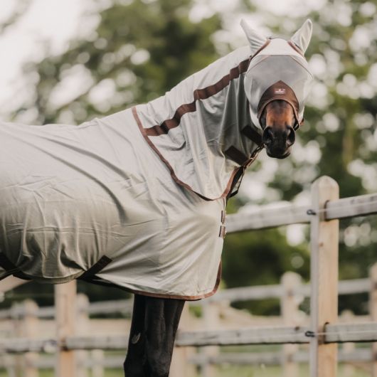 Masque anti-mouche cheval Classic avec oreilles - Kentucky Horsewear