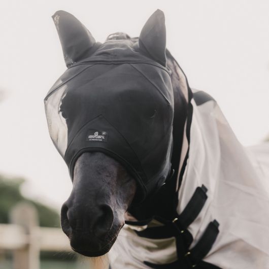 Masque anti-mouche cheval Classic avec oreilles - Kentucky Horsewear
