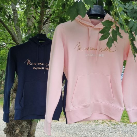 Sweat équitation Femme - Mademoiselle Cavalière Sweat équitation Femme - Mademoiselle Cavalière