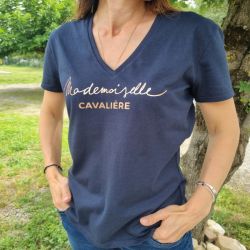 Tee-shirt équitation Femme - Mademoiselle Cavalière