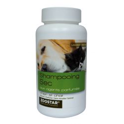 Shampoing sec en poudre chien et chat - Zoostar 