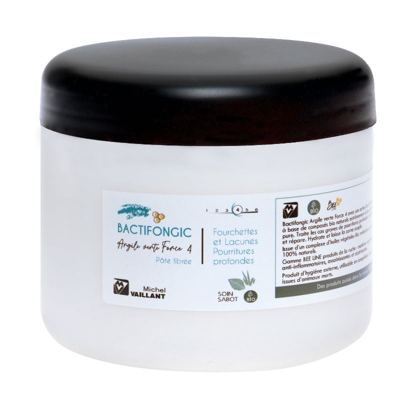 Pâte Fibrée Bio Argile Verte Fourchette Force 4 Bactifongic- Michel