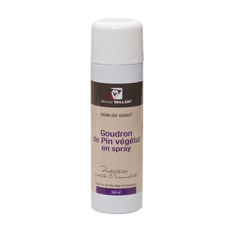 Goudron végétal de pin en Spray sabots cheval 500ml - Michel Vaillant