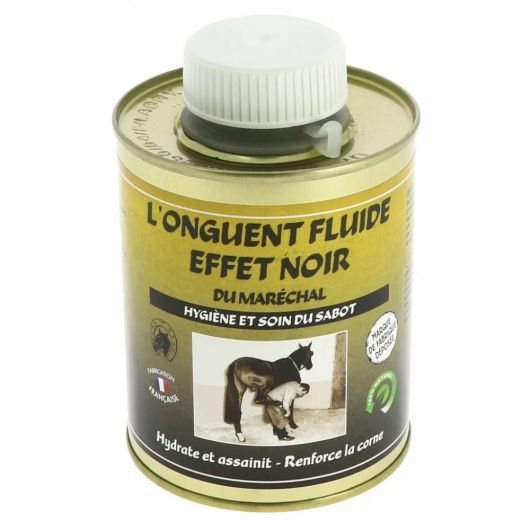 Onguent fluide effet noir du maréchal sabot cheval - Gamme du Maréchal Onguent fluide effet noir du maréchal sabot cheval - Gamme du Maréchal