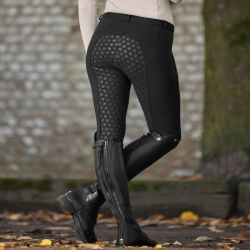 Pantalon d'équitation d'hiver Fun Sport silicone Femme - Elt