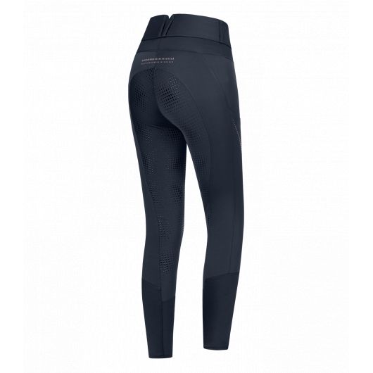 Pantalon équitation femme thermique et déperlant fond silicone Mina - Elt 