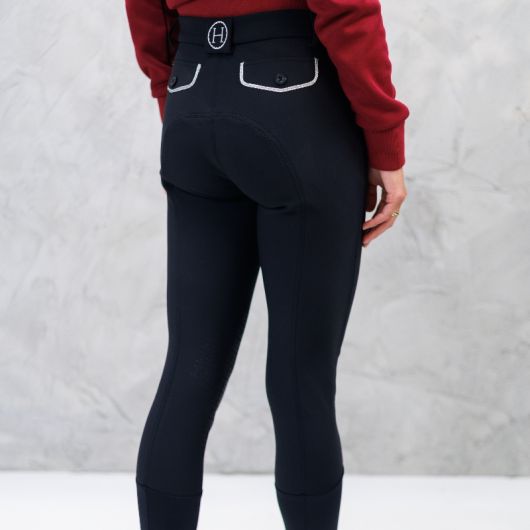 Pantalon équitation femme déperlant doublé polaire Jaipur - Harcour Pantalon équitation femme déperlant doublé polaire Jaipur - Harcour