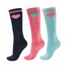 Chaussettes équitation enfant Glitter x 3 paires - Elt