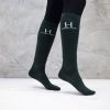 Chaussettes équitation Badminton x2 paires - Harcour 