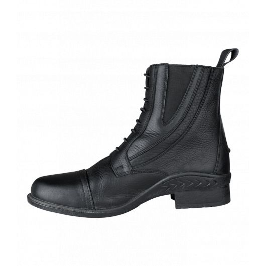Boots équitation cuir zip et lacets Newcastle - Elt 