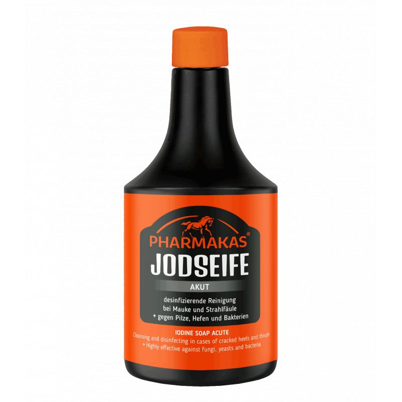 Jodseife Akut savon iode désinfectant cheval povidone - Pharmakas