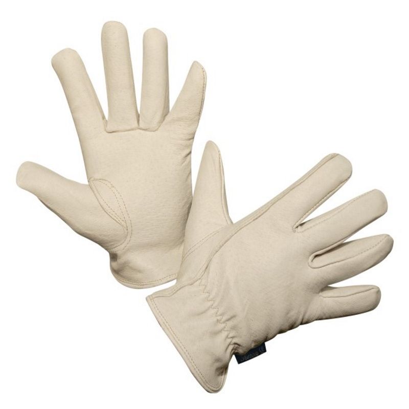 Gant de travail, en cuir/coton - Gants