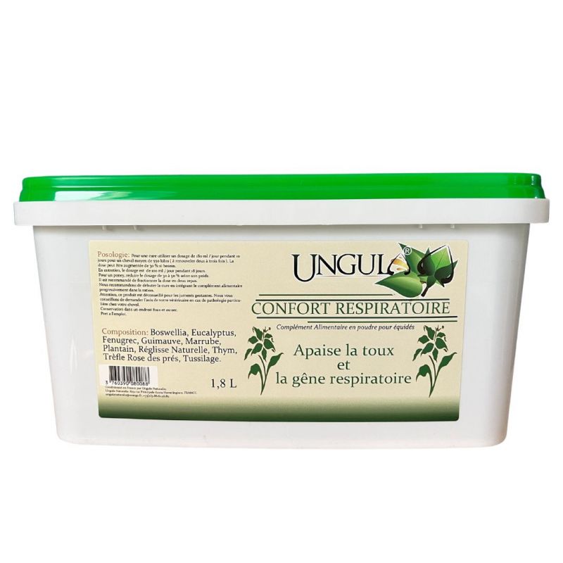 Confort respiratoire cheval - Ungula Naturalis 