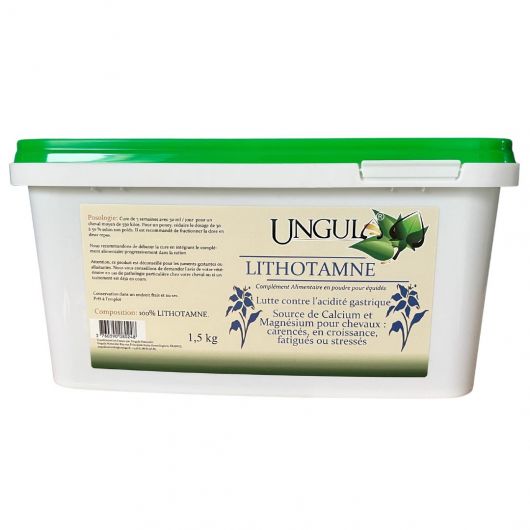 Lithothamne poudre - Digestion et stress cheval - Ungula Naturalis