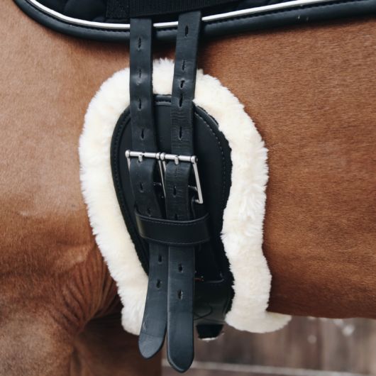 Sangle cheval dressage anatomique courte mouton - Kentucky 