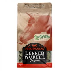 Bonbons cheval Plantes Lekkerwuerfel 1kg - Pharmakas 
