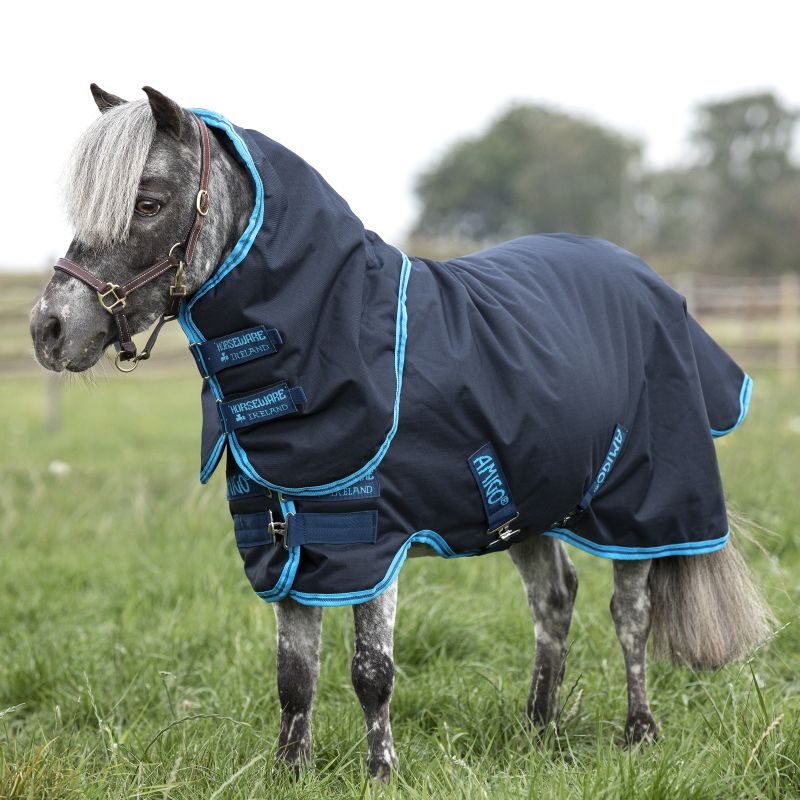 Couverture imperméable poney Amigo Hero 6 Petite Plus 200g - Horseware