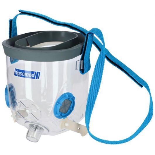Masque inhalateur cheval Air One Flex sans fil - Hippomed