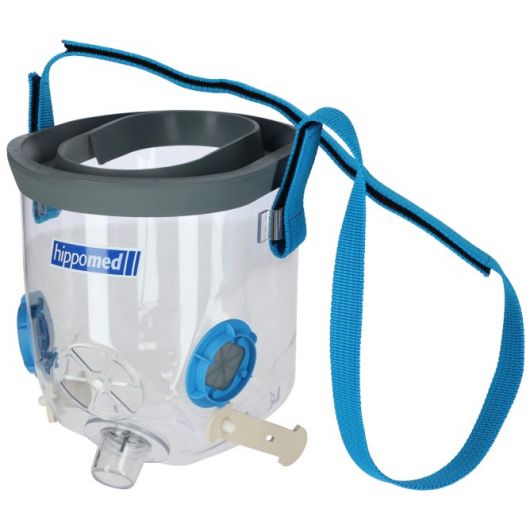 Masque inhalateur cheval Air One Flex sans fil - Hippomed
