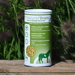 Natural'Drain drainage foie et reins cheval - Natural'Innov