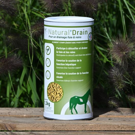 Natural'Drain drainage foie et reins cheval - Natural'Innov