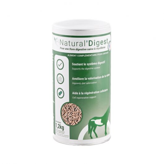 Natural'Digest flore digestive équilibrée cheval - Natural'Innov Natural'Digest flore digestive équilibrée cheval - Natural'Innov