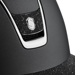 Casque équitation Miss Shield 2.0 Crystal Fabric - Samshield