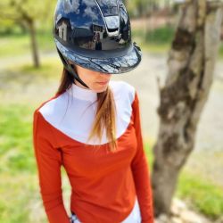 Casque équitation Miss Shield Shadow Glossy - Samshield