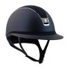 Casque équitation Miss Shield 2.0 Top Flower Blason Crystal - Samshield 