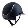 Casque équitation Miss Shield 2.0 Top Flower Blason Crystal - Samshield 