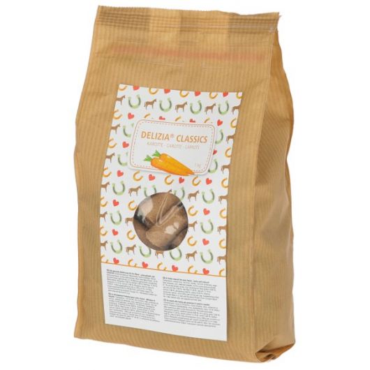 Friandises pour chevaux 1kg Delizia Friandises pour chevaux 1kg Delizia