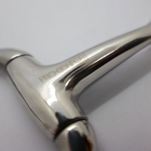 Mors à olives cheval canon fin 15 mm Pro Confort - Harcour 