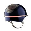 Casque équitation Voronoï Custom Rose Gold (sans protection temporale) - Freejump