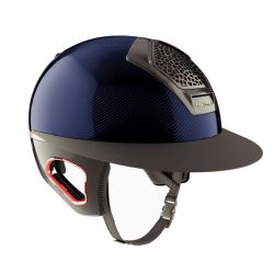 Casque équitation Voronoï Custom Rose/Gold (Avec protection temporale) - Freejump