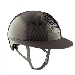 Casque équitation Voronoï carbone sans protection temporale - Freejump