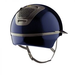 Casque équitation Voronoï carbone sans protection temporale - Freejump