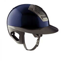 Casque équitation Voronoï carbone avec protection temporale - Freejump