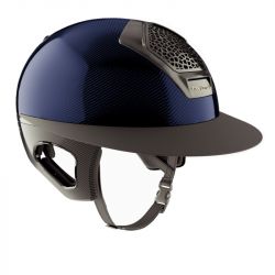 Casque équitation Voronoï carbone avec protection temporale - Freejump