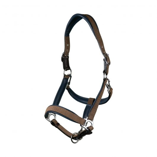 Licol nubuck cheval transport et grooming New English Collection - Dy'on 