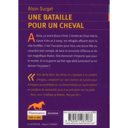 Une bataille pour un cheval  (A.Surget)