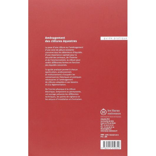 Aménagement des clôtures équestres - Les Haras Nationaux