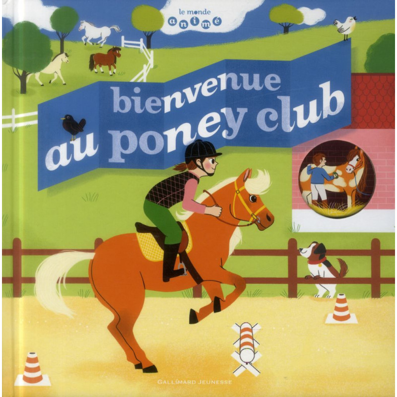 Bienvenue au poney club !- Gallimard 