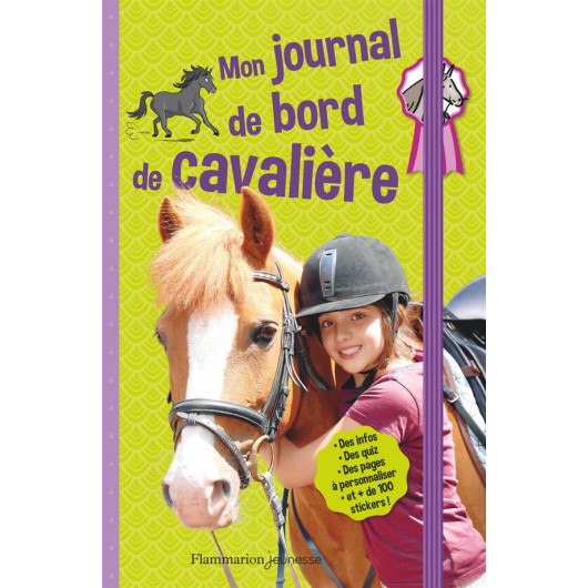 Mon journal de bord de cavalière - Flammarion