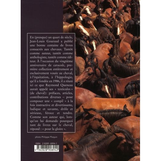 Pour la gloire du cheval - Favre