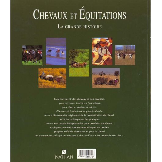 Chevaux et équitationsLa grande histoire - Nathan