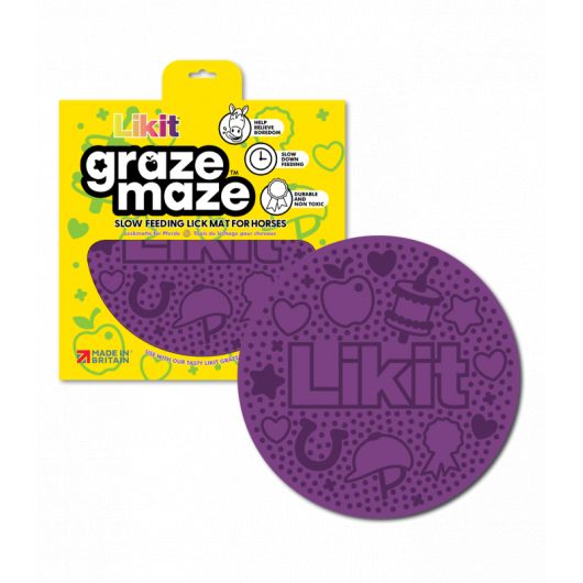 Tapis à lécher cheval Graze Maze - Likit 