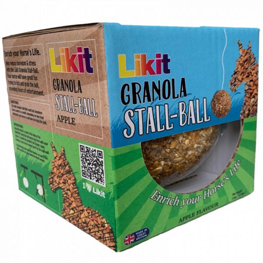 Stall Ball Likit Boule à lécher cheval muesli granola - Likit