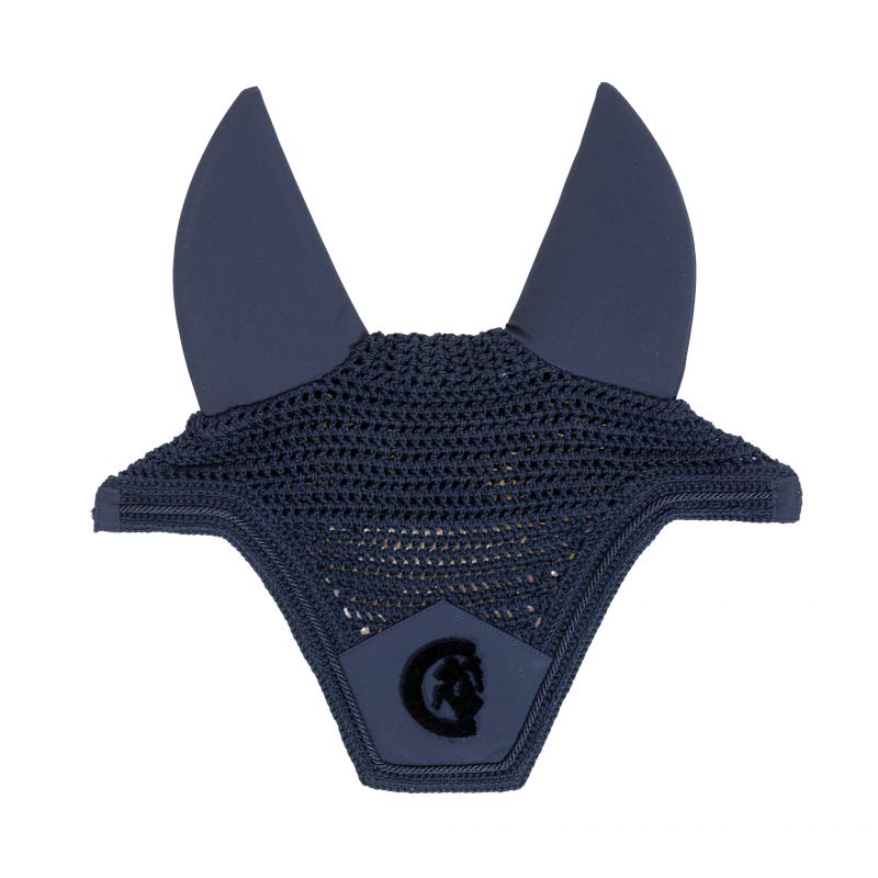 Bonnet anti-mouches anti-bruit cheval Wellington 3D - Kentucky 