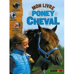 Mon livre du poney et du cheval - Rouge et or